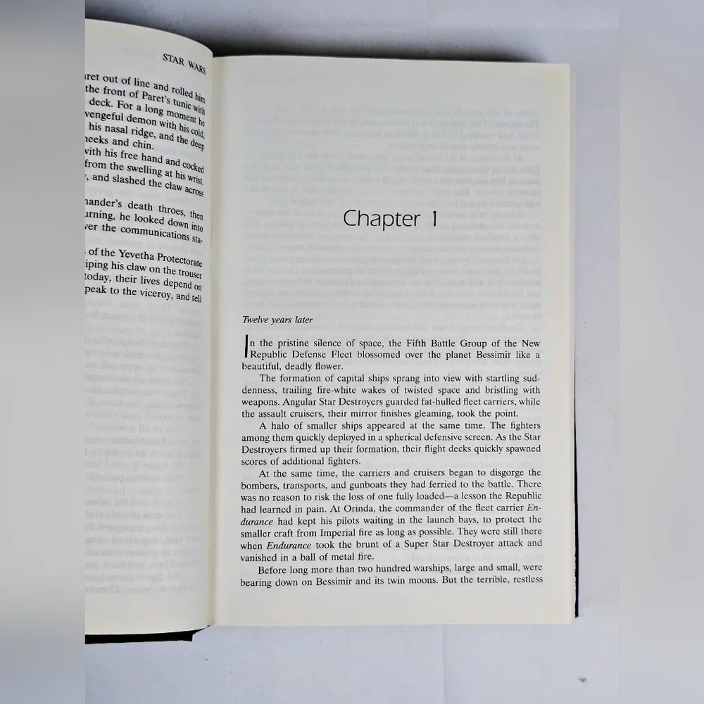 Star Wars: The Black Fleet Crisis trilogy SFBC edition Vintage '97 EUC - Picture 8 of 10